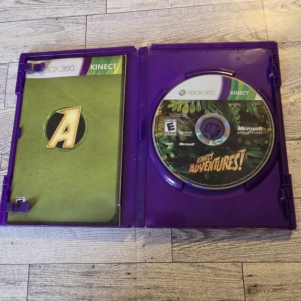 Xbox 360 Kinect Adventures Untested Good